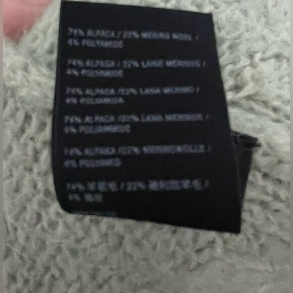 Anthropologie Jenee Dip-Dyed Ombre Cardigan alpaca - Picture 6 of 6